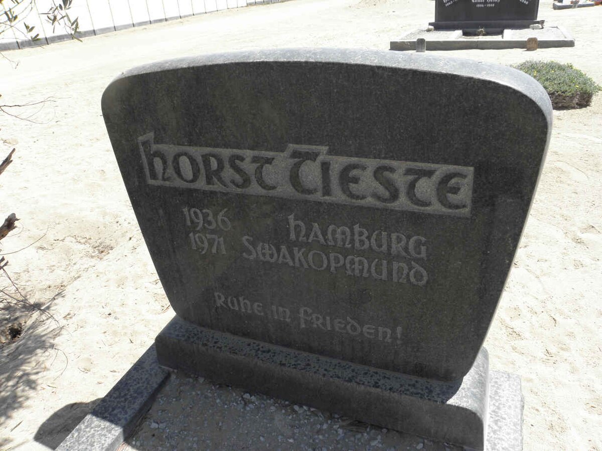 TIESTE Horst 1936-1971