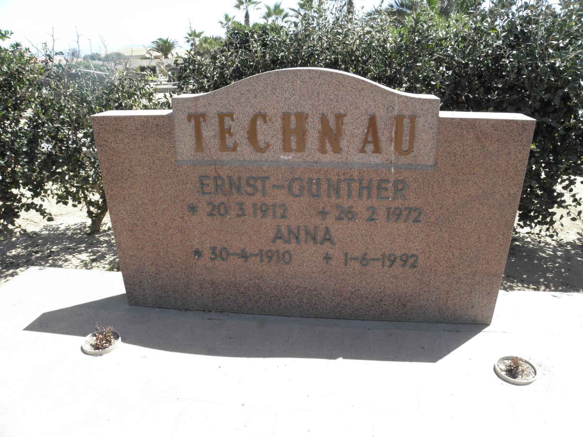 TECHNAU Ernst-Günther 1912-1972 &amp; Anna 1910-1992