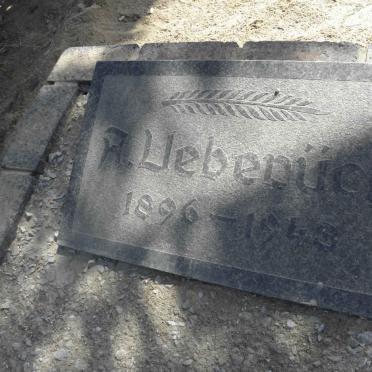 UEBERÜCK R. 1887-1949 &amp;  A. 1896-1948