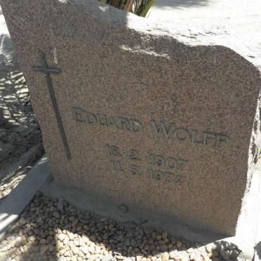 WOLFF Eduard 1907-1974