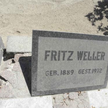 WELLER Fritz 1889-1972