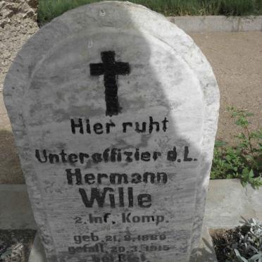WILLE Hermann 1889-1915