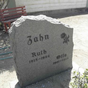 ZAHN Otto 1901-1985 &amp; Ruth 1915-1984