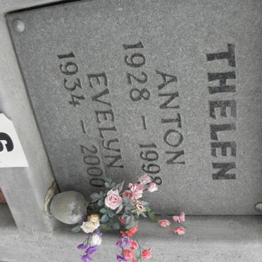 THELEN Anton 1928-1998 &amp; Evelyn 1934-2000