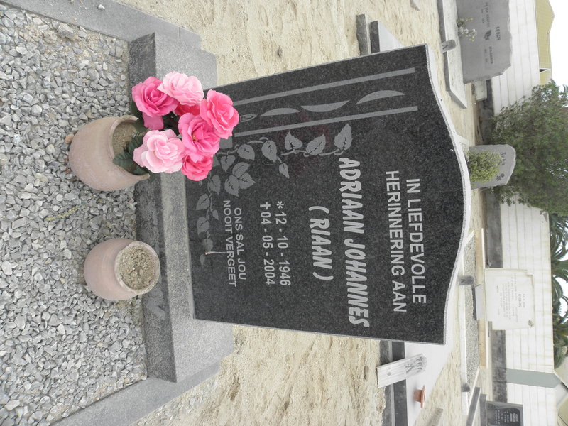 ? Adriaan Johannes 1946-2004