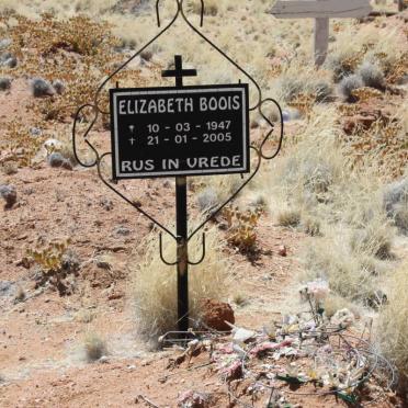 BOOIS Elizabeth 1947-2005