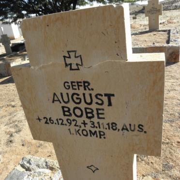 BOBE August 1892-1918