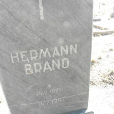 BRAND Hermann 1879-1942