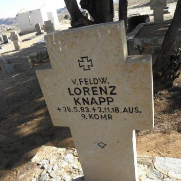 KNAPP Lorenz 1883-1918