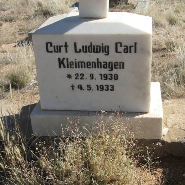 KLEIMENHAGEN Curt Ludwig Carl 1930-1933