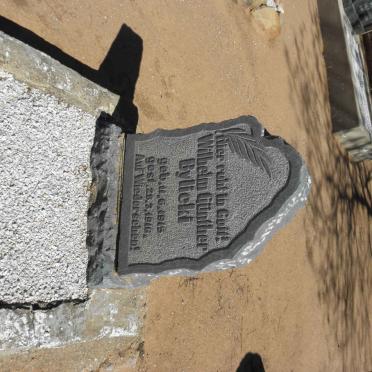 BYLICKI Wilhelm Günther 1915-1916