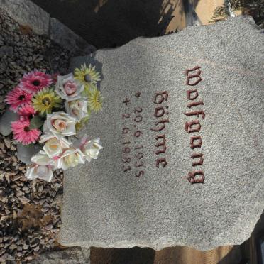 BÖHME Wolfgang 1935-1983