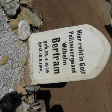 BERTRAM Wilhelm 1879-1916