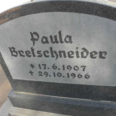 BRETSCHNEIDER Paula 1907-1966