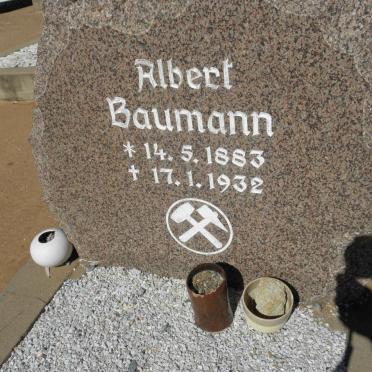BAUMANN Albert 1883-1932