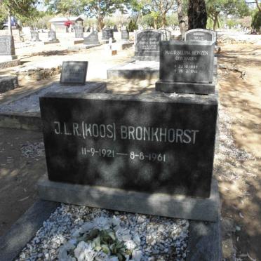BRONKHORST J.L.R. 1921-1961
