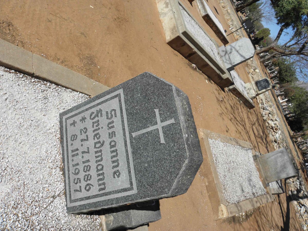 FRIEDMANN Susanne 1886-1957