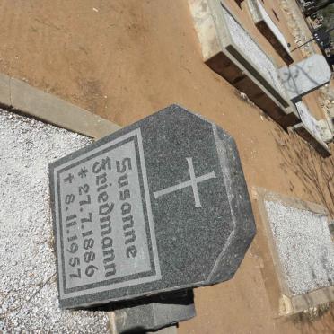 FRIEDMANN Susanne 1886-1957