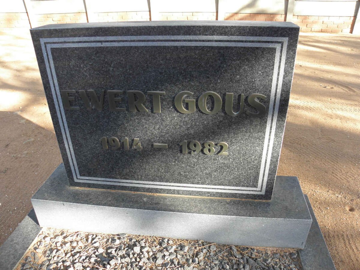 GOUS Ewert 1914-1982