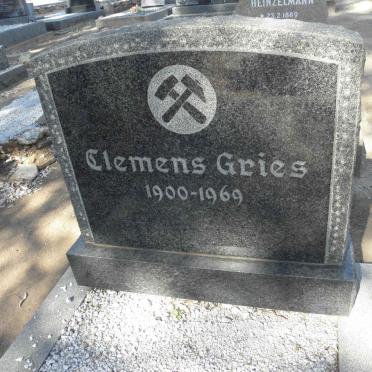 GRIES Clemens 1900-1969