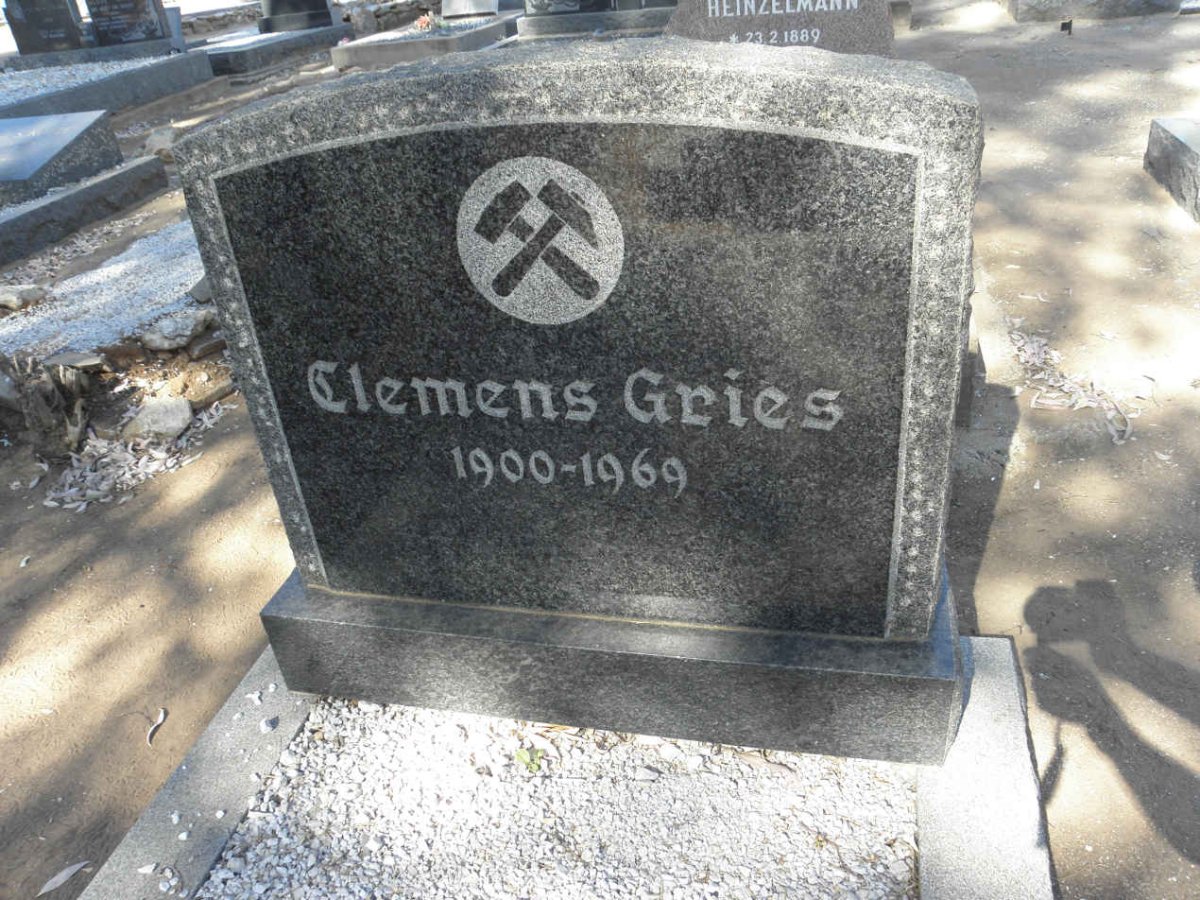 GRIES Clemens 1900-1969