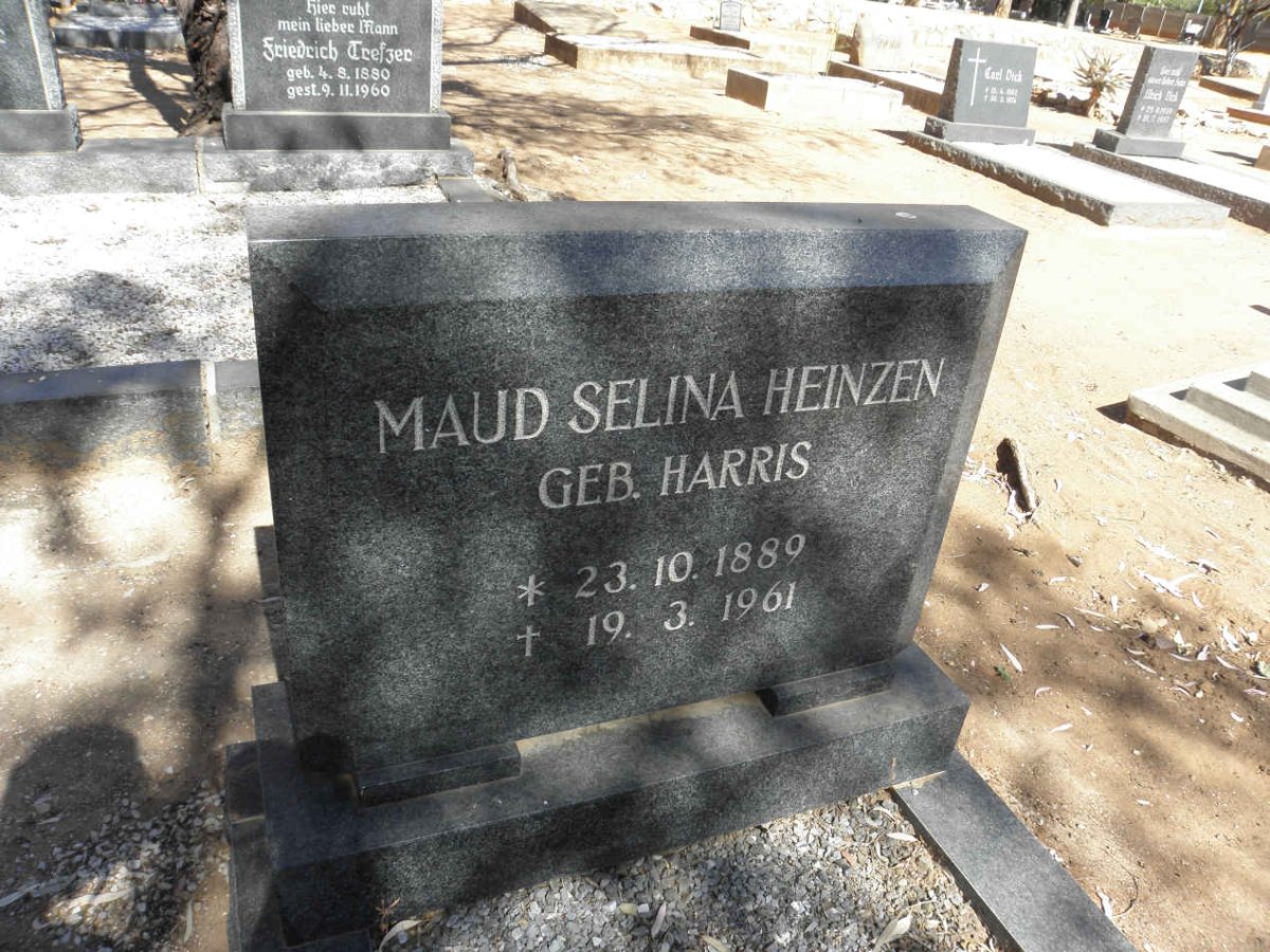 HEINZEN Maud Selina nee HARRIS 1889-1961