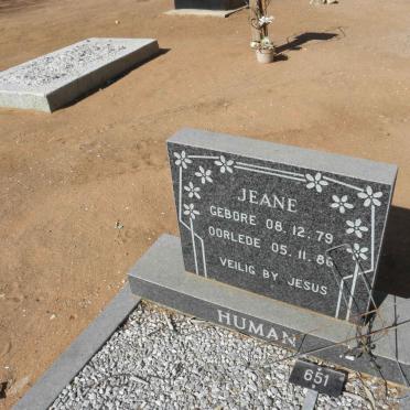 HUMAN Jeane 1979-1986