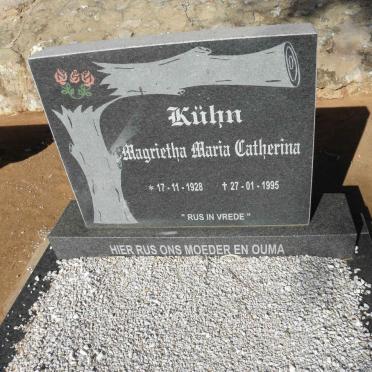 KUHN Magrietha Maria Catharina 1928-1995
