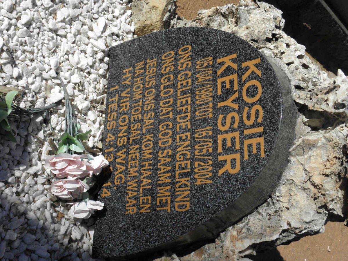 KEYSER Kosie 1990-2004