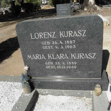 KURASZ Lorenz 1887-1965 &amp; Maria Klara 1889-1969