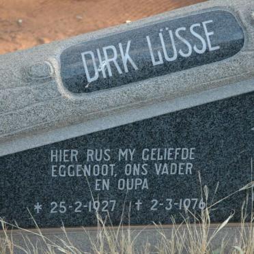 LÜSSE Dirk 1927-1976