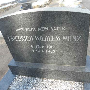 MUNZ Friedrich Wilhelm 1912-1968