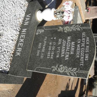 NIEKERK Maria Magdalena Johanna, van nee STEYN 1946-1993