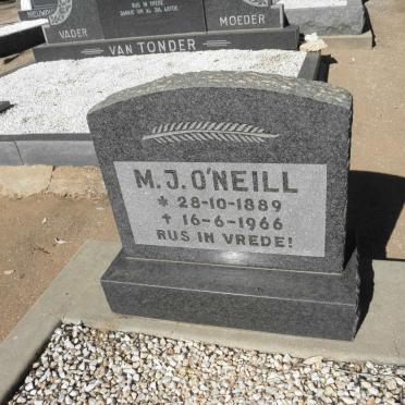 O'NEILL M.J. 1889-1966