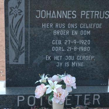 POTGIETER Johannes Petrus 1920-1980