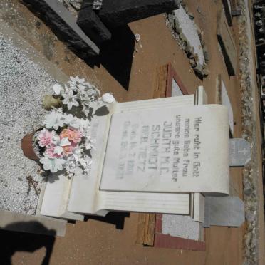 SCHMIDT Judith M.C. nee TIETZ 1916-1950