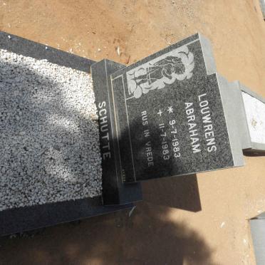 SCHUTTE Louwrens Abraham 1983-1983