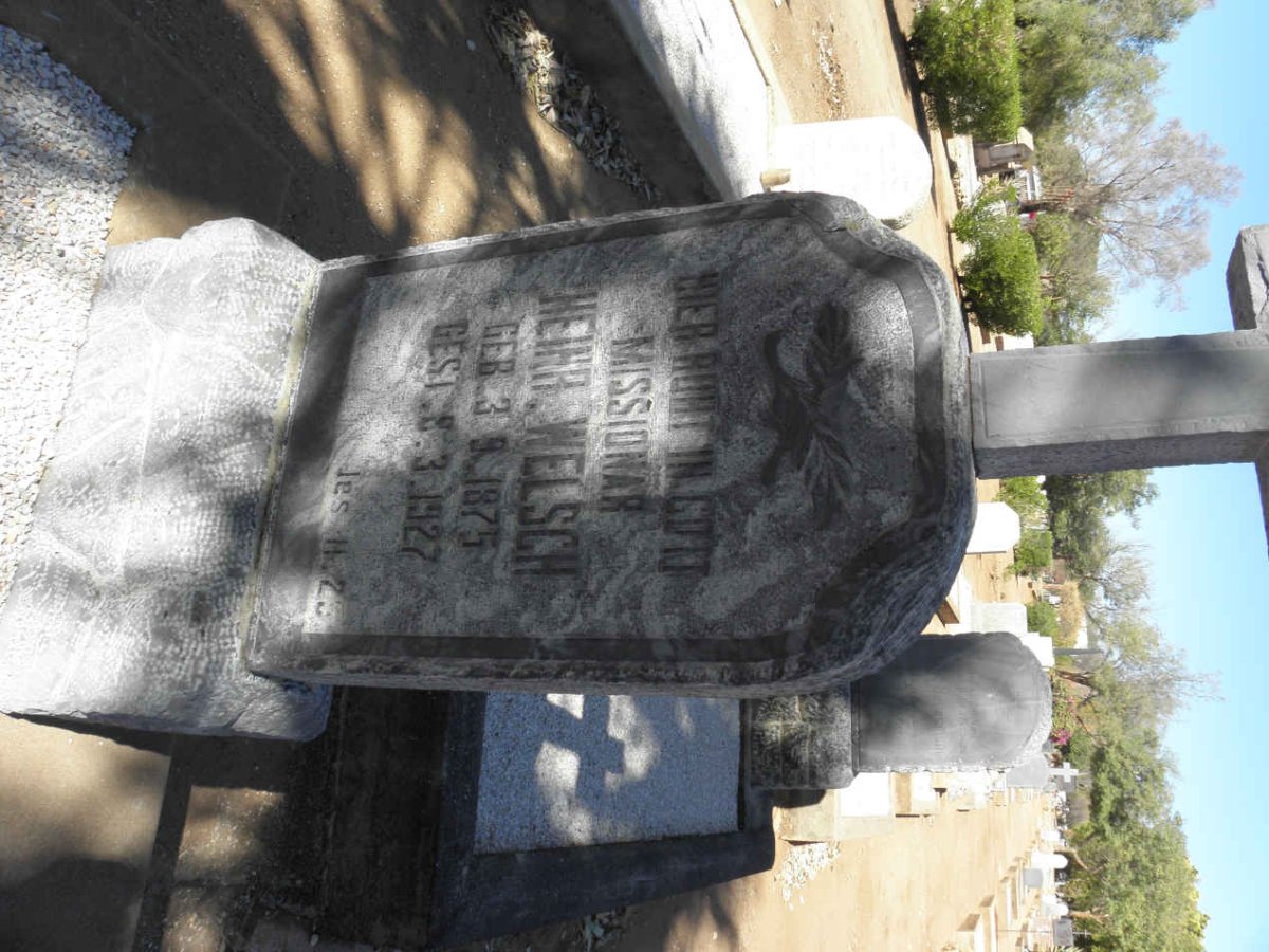 WELSCH Heinr. 1875-1927