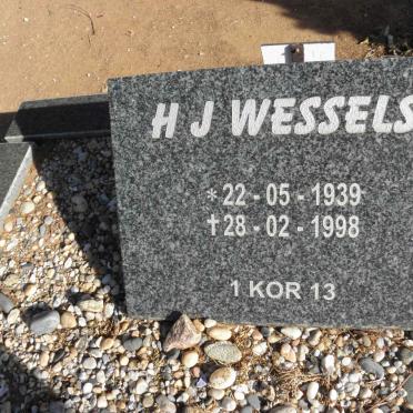 WESSELS H.J. 1939-1998