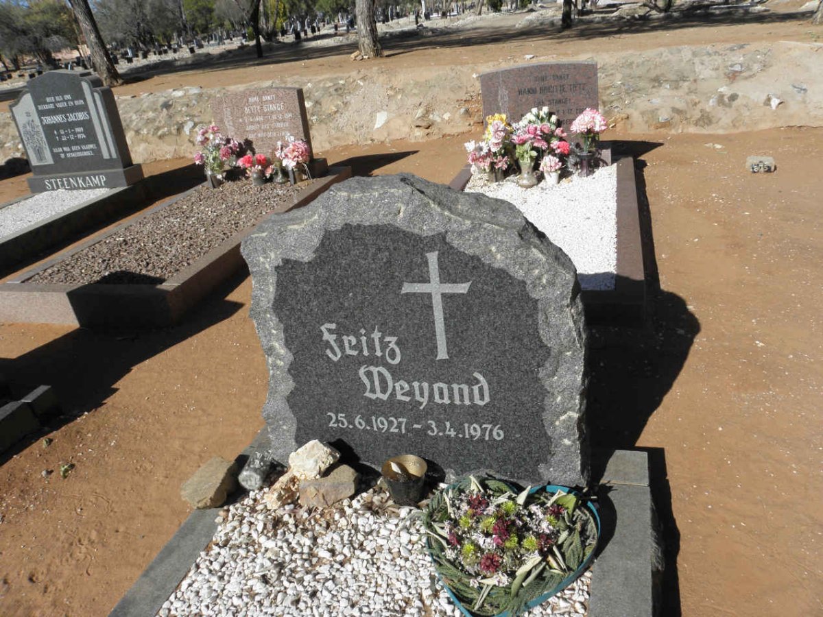 WEYAND Fritz 1927-1976