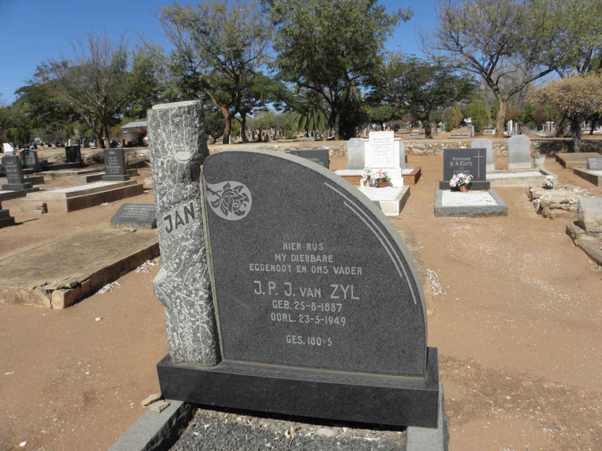 ZYL J.P.J., van 1887-1949