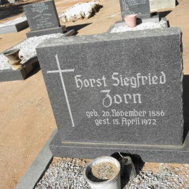 ZORN Horst Siegfried 1886-1972