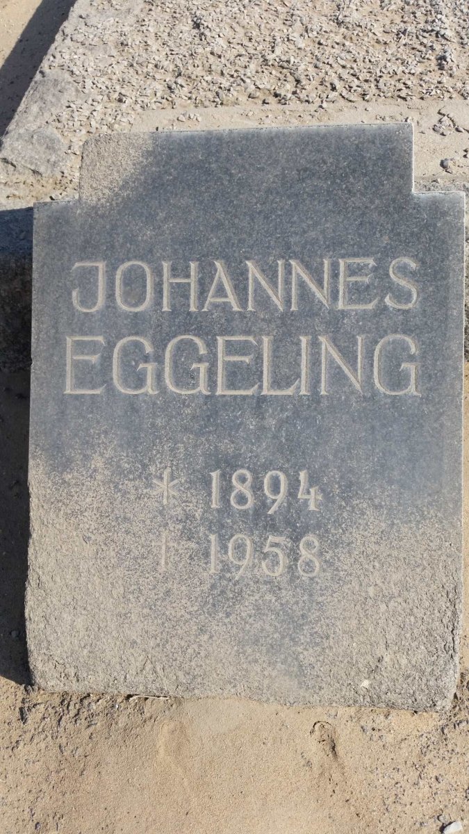 EGGELING Johannes 1894-1958
