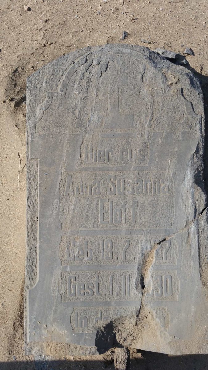 ELOFF Anna Susanna 1927-1930