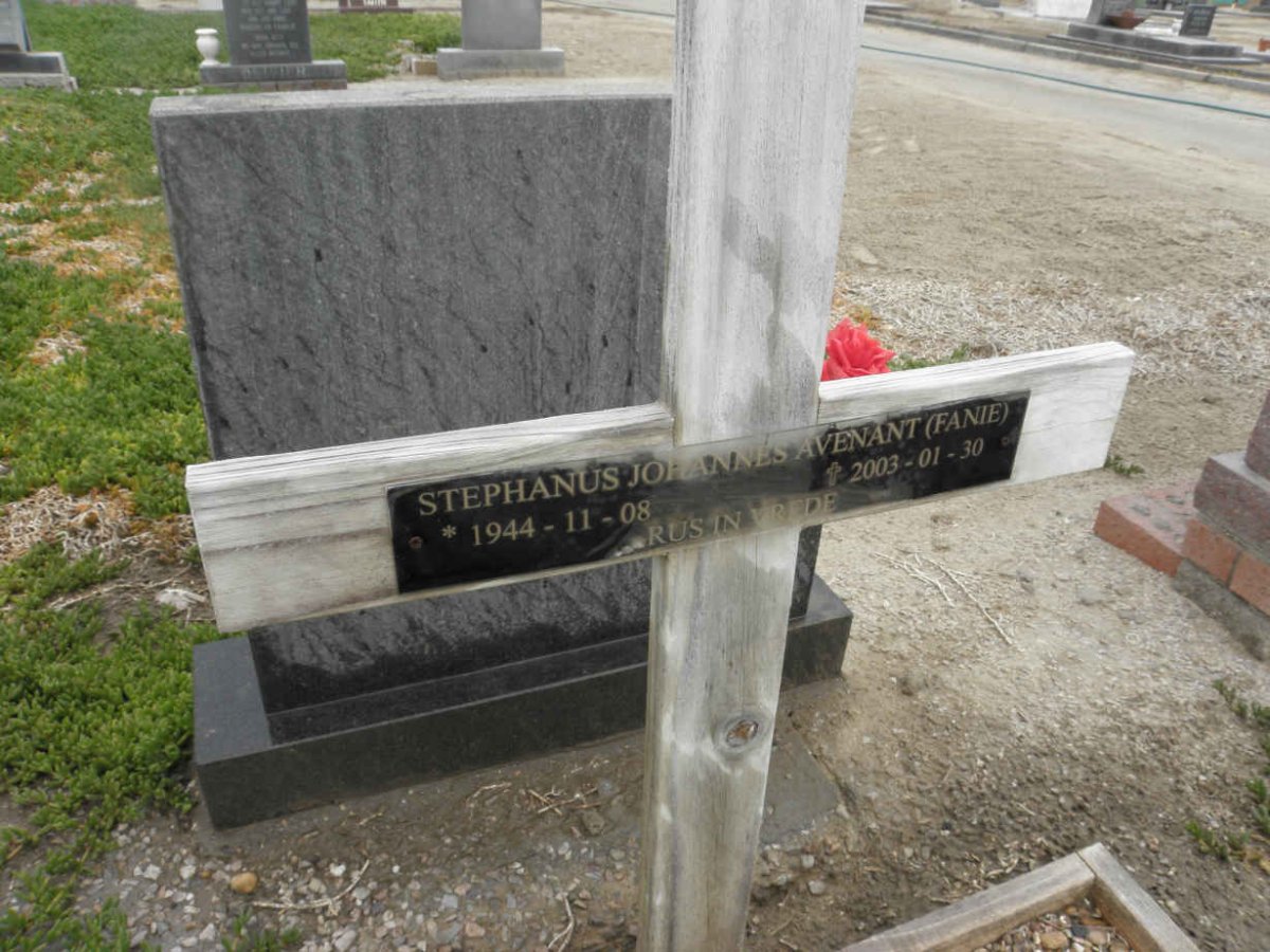 AVENANT Stephanus Johannes 1944-2003