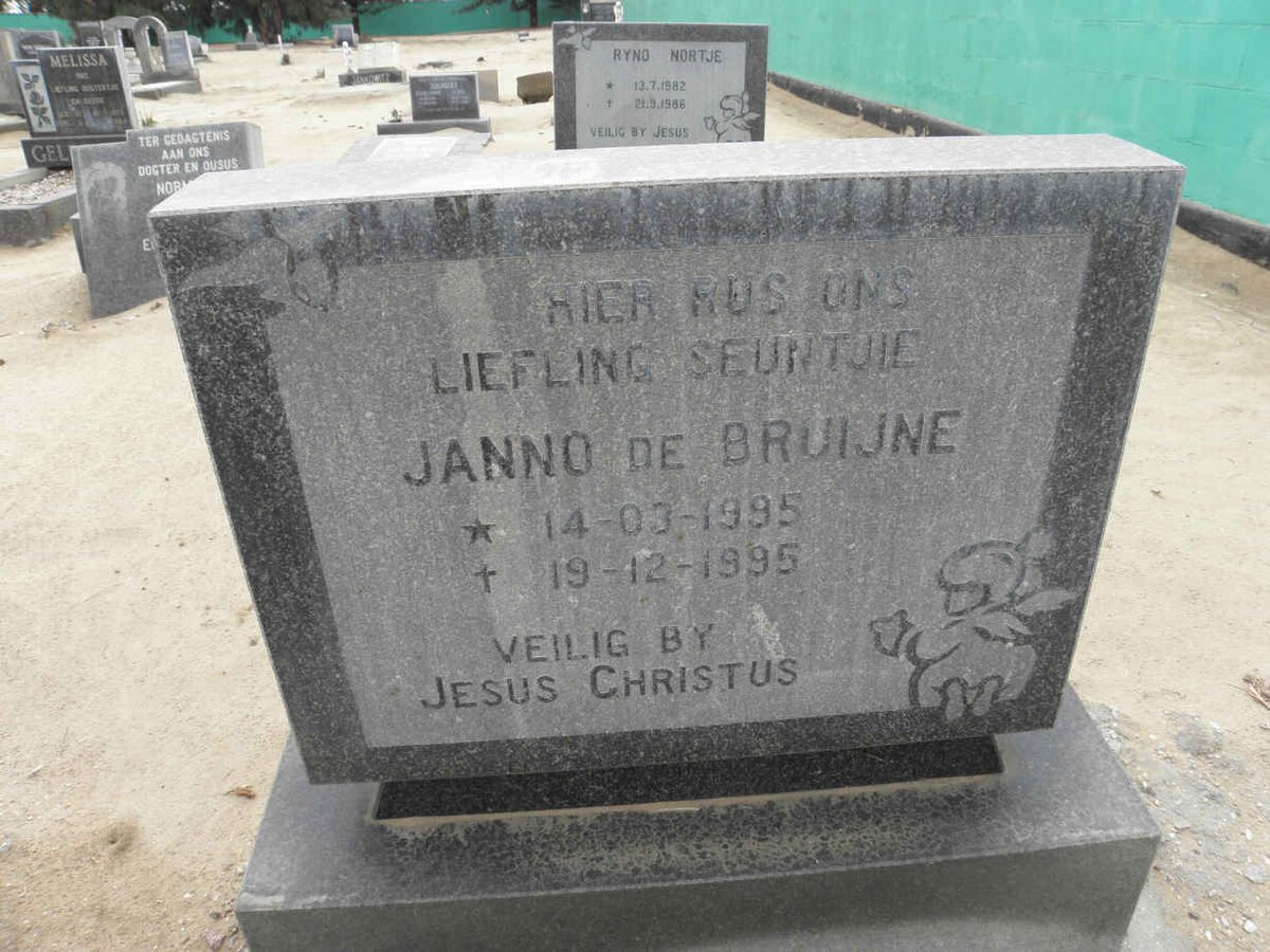 BRUIJNE Janno, de 1995-1995