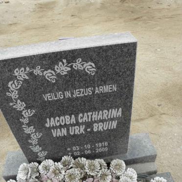 BRUIN Jacoba Catharina, Urk van 1916-2009