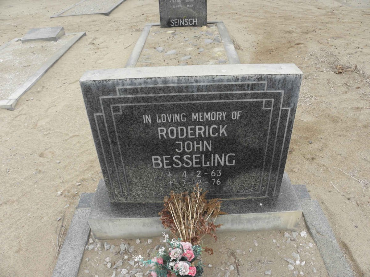 BESSELING Roderick John 1963-1976