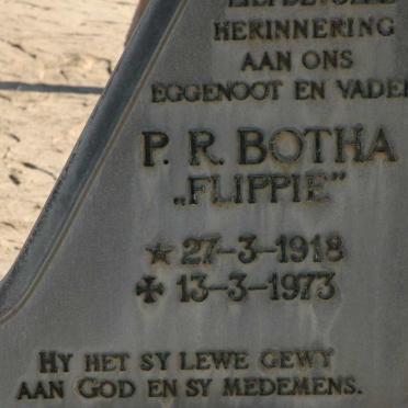 BOTHA P.R. 1918-1973