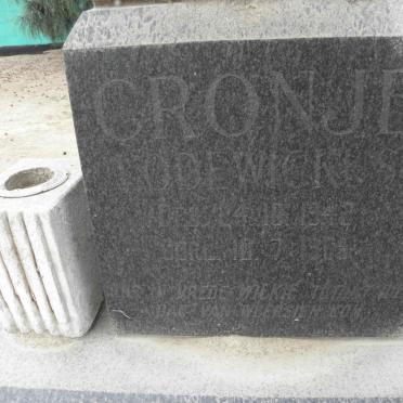 CRONJE Lodewickus 1942-1965